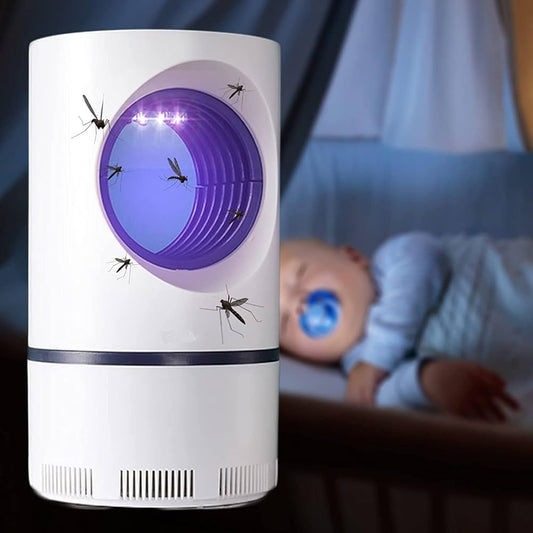 Electric Mosquito Trap Night Lamp - Silent Indoor Bug Trap for Home Use